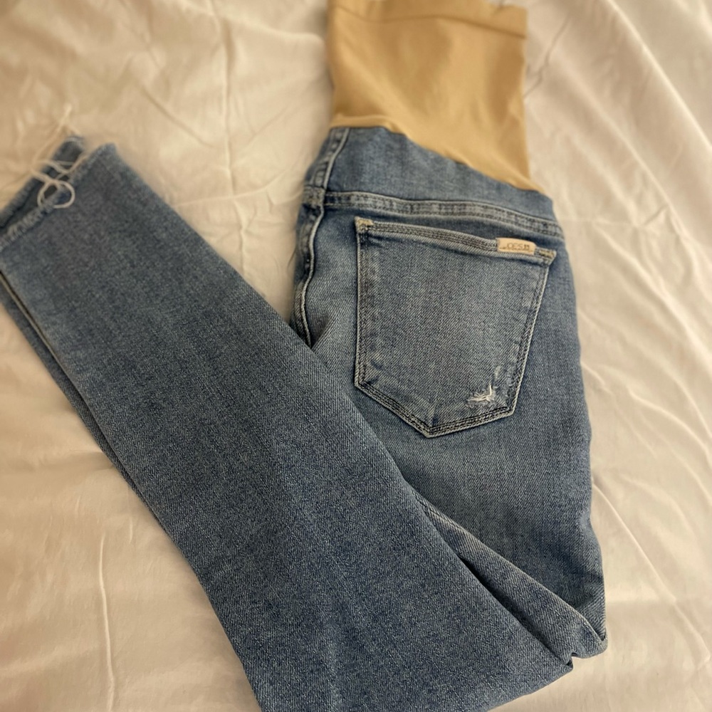 Joe’s Mid Rise Skinny Crop Maternity Jeans